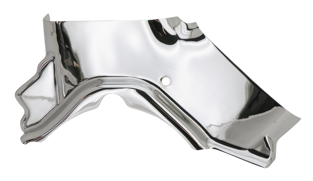 CHROME CYLINDER BASE COVER FOR TWIN CAM | Dyna | Softail | Touring | Trike