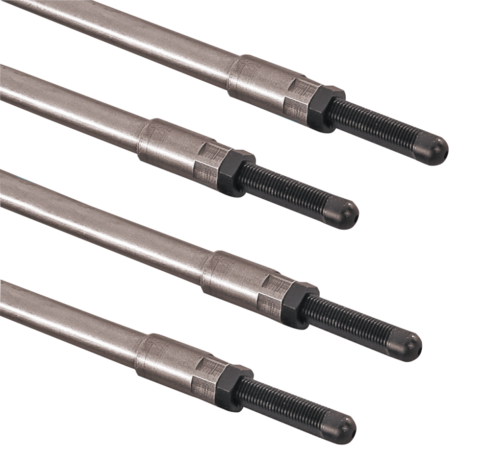 S&S "TIME-SAVER" ADJUSTABLE PUSHRODS | Big Twin | Dyna | FX | FXR | Softail | Touring