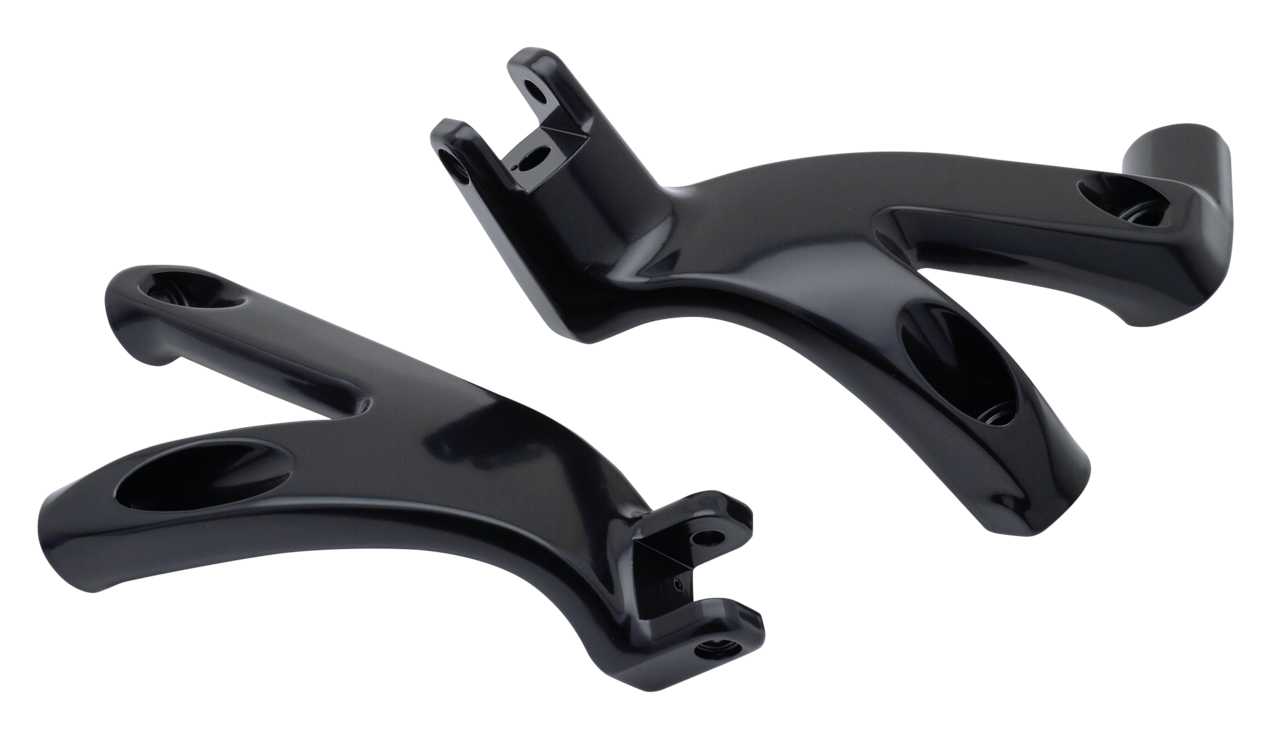 FLOORBOARD TO FOOT PEG CONVERSION BRACKETS FOR MILWAUKEE EIGHT SOFTAIL | Softail