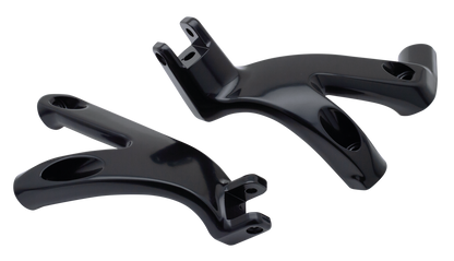 FLOORBOARD TO FOOT PEG CONVERSION BRACKETS FOR MILWAUKEE EIGHT SOFTAIL | Softail