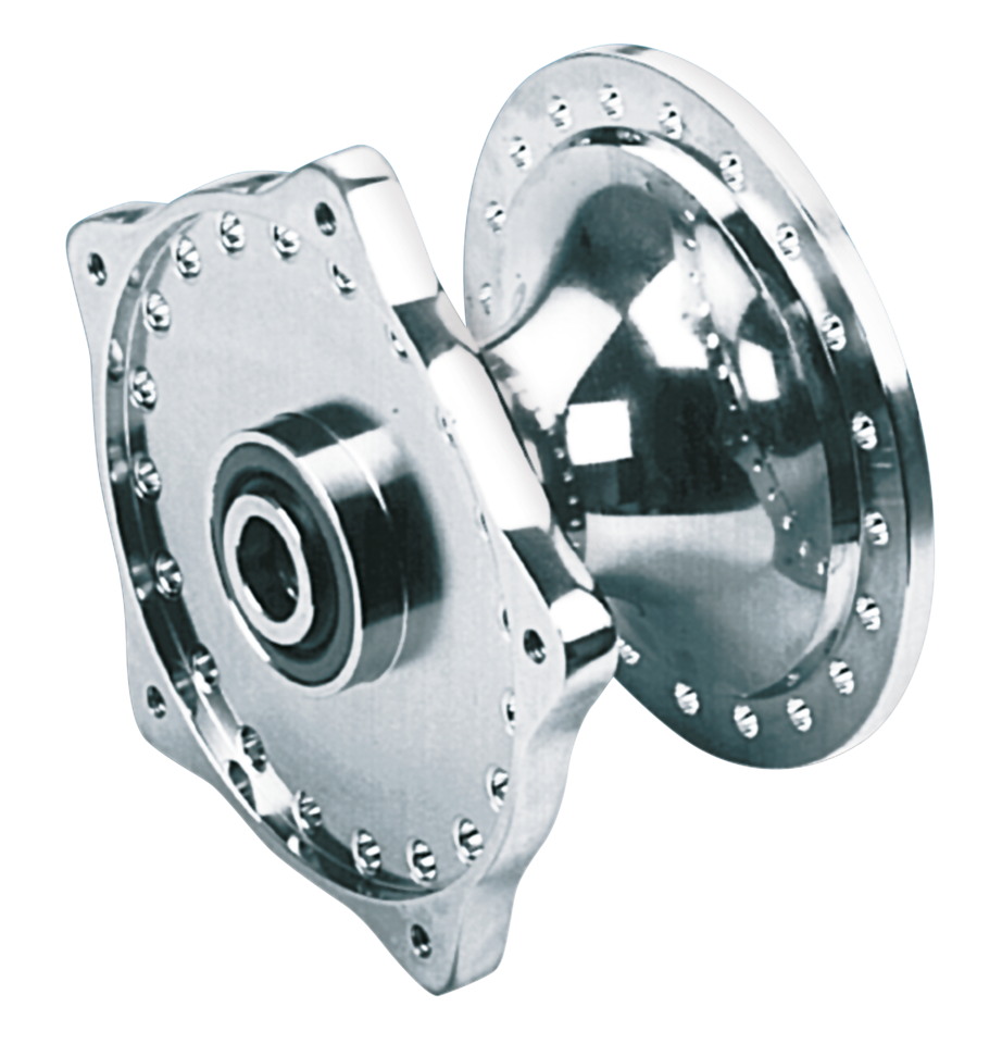 CHROME FRONT HUB 1974-1977 FX & SPORTSTER | FX | Sportster