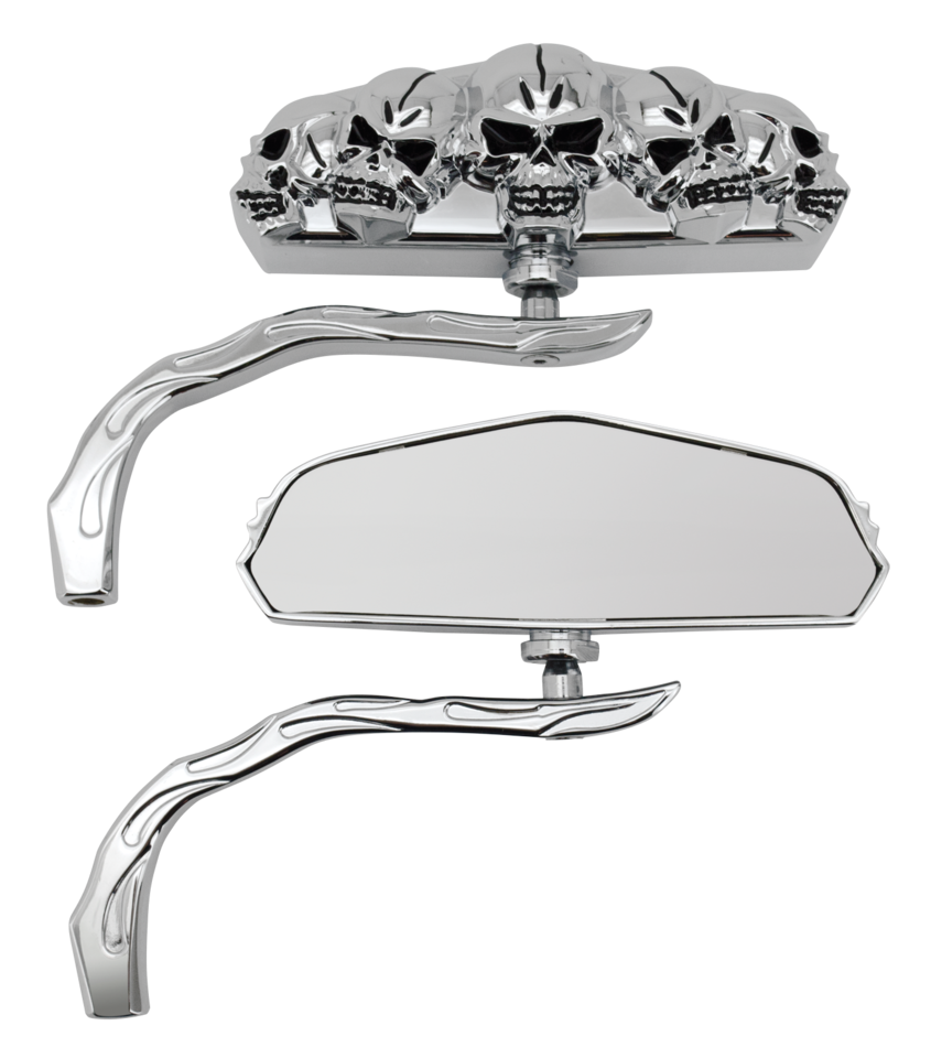 GENUINE ZODIAC SKULL-VISION MIRRORS