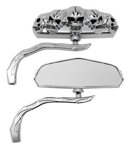 GENUINE ZODIAC SKULL-VISION MIRRORS