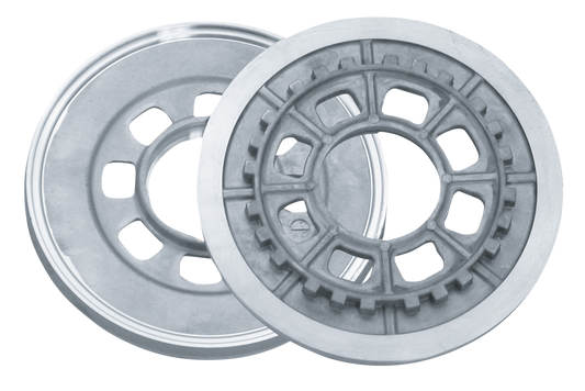 Fits Sportster 1991 to present and  Big Twin 1990-1997, Clutch pressure plate, Zodiac (OEM 37912-91, also replaces OEM 37912-90)