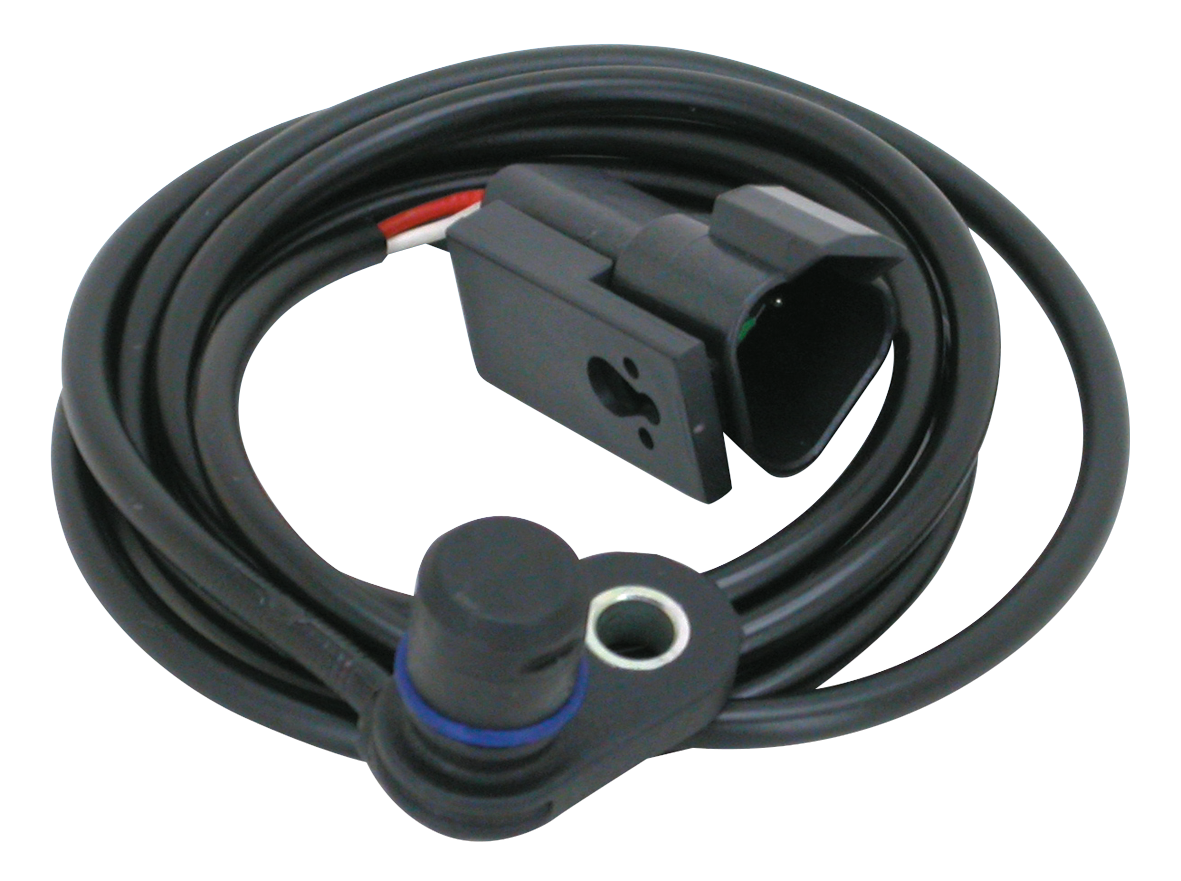 ELECTRONIC SPEED SENSORS - Fits 1996-1999 Softail, Speed sensor, Genuine Zodiac (OEM 74437-96B)

Stock replacement for the transmission mounted speed sensors come pre-wired with installed conectors. | Softail