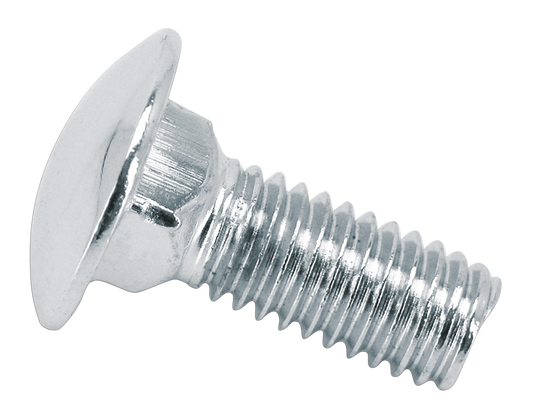 CHROME PLATED CARRIAGE BOLTS