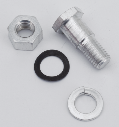 BIG TWIN HAND SHIFTER PARTS - Colony shifter rod end kit, white plated | Big Twin