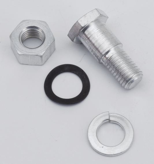 BIG TWIN HAND SHIFTER PARTS - Colony shifter rod end kit, white plated | Big Twin