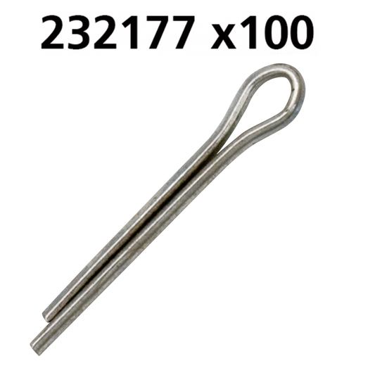 BIG TWIN HAND SHIFTER PARTS - 100pck 1/16"x1/2" cotter pin