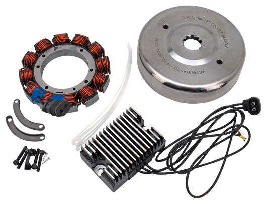 DAYTONA GLOBAL HIGH OUTPUT ALTERNATOR KIT | Big Twin | Dyna | FX | FXR | Softail | Touring