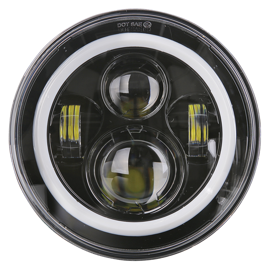 7" WRANGLER HALO LED HEADLIGHT UNIT