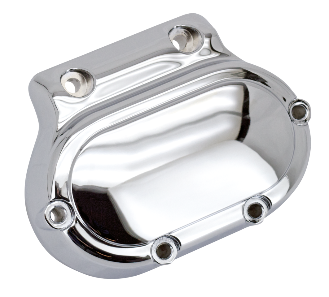CHROME PLATED TRANSMISSION SIDE COVER | Dyna | Softail | Touring