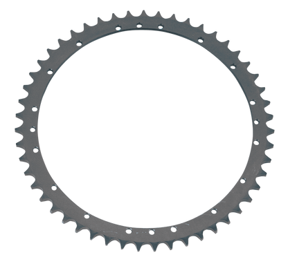REAR SPROCKETS FOR DRUM BRAKE MODELS - Fits Big Twin 1930-1957 and Sportster 1954-1978 (OEM 41470-30)

Rear drum brakes sprockets. Each sprocket includes necessary rivets. Work with 530 series chain. | Big Twin  |  KH  |  Sportster