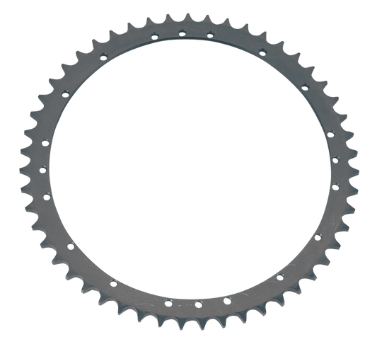 REAR SPROCKETS FOR DRUM BRAKE MODELS - Fits Big Twin 1930-1957 and Sportster 1954-1978 (OEM 41470-30)

Rear drum brakes sprockets. Each sprocket includes necessary rivets. Work with 530 series chain. | Big Twin  |  KH  |  Sportster