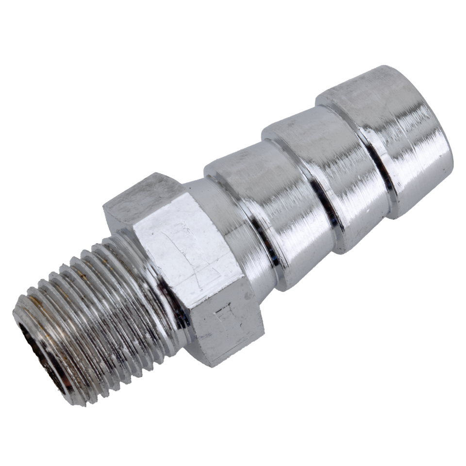 CHROME OIL LINE FITTING | Big Twin | FX | Sportster