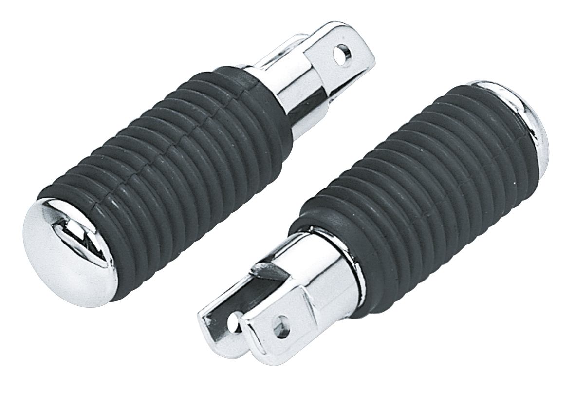 UNIVERSAL FOOT PEGS WITH CHROME END