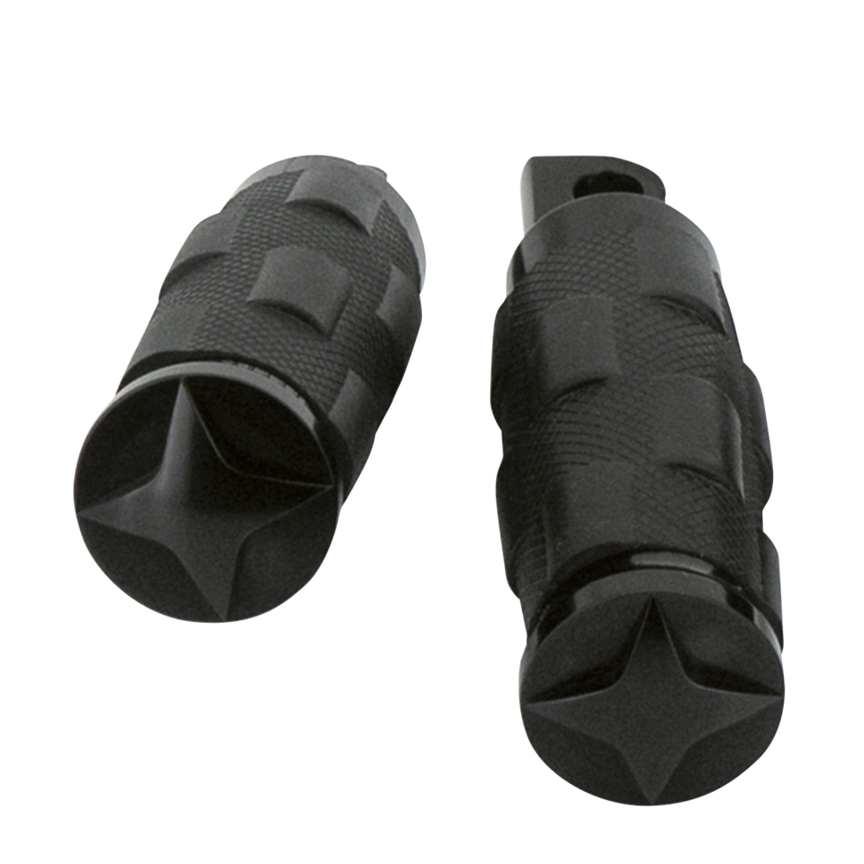 TORNADO II MALE MOUNT RIDER AND PASSENGER PEGS | Dyna | FXR | Softail | Sportster