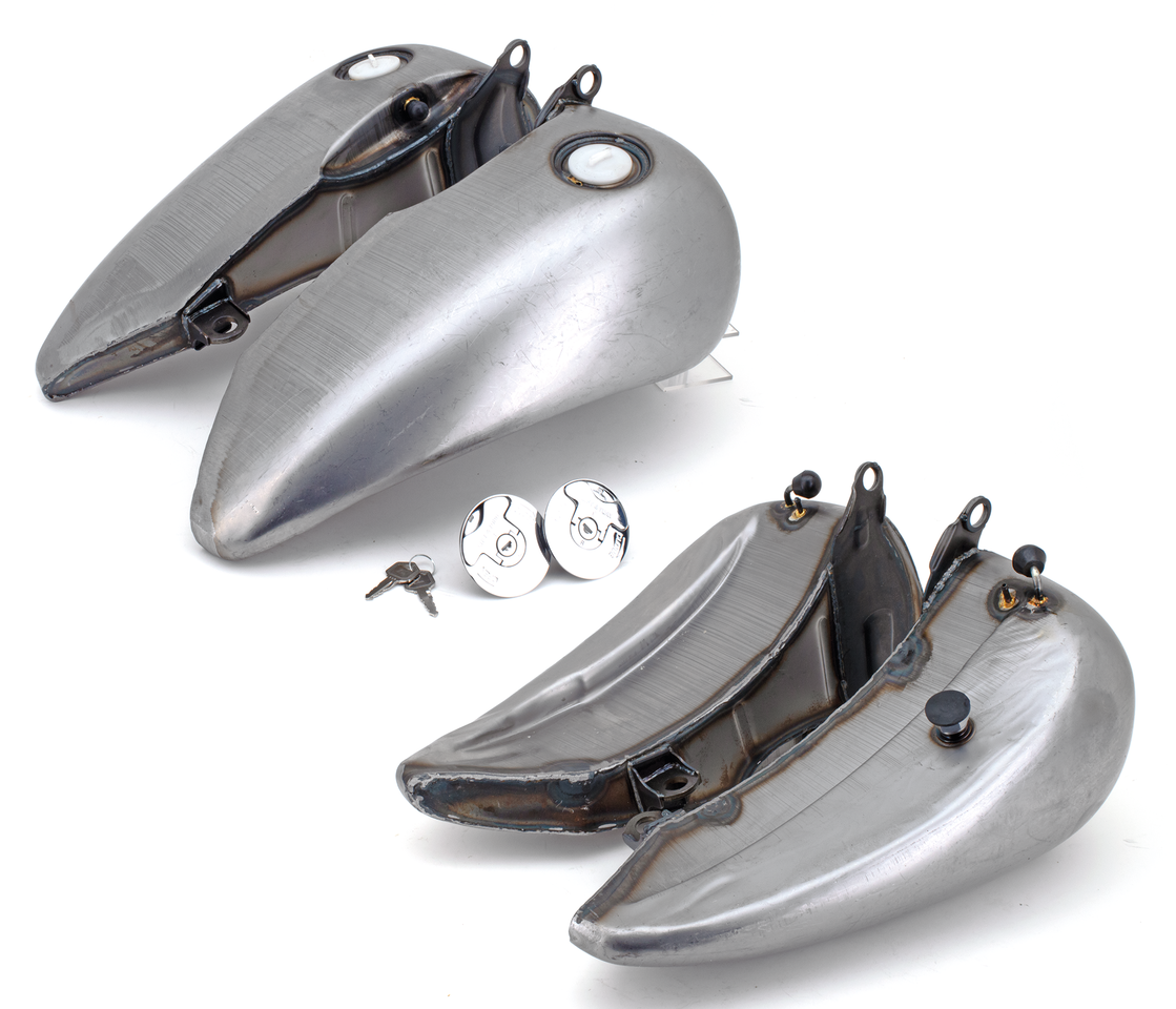 STRETCHED FLAT-SIDE TANKS FOR SOFTAIL MODELS | Softail