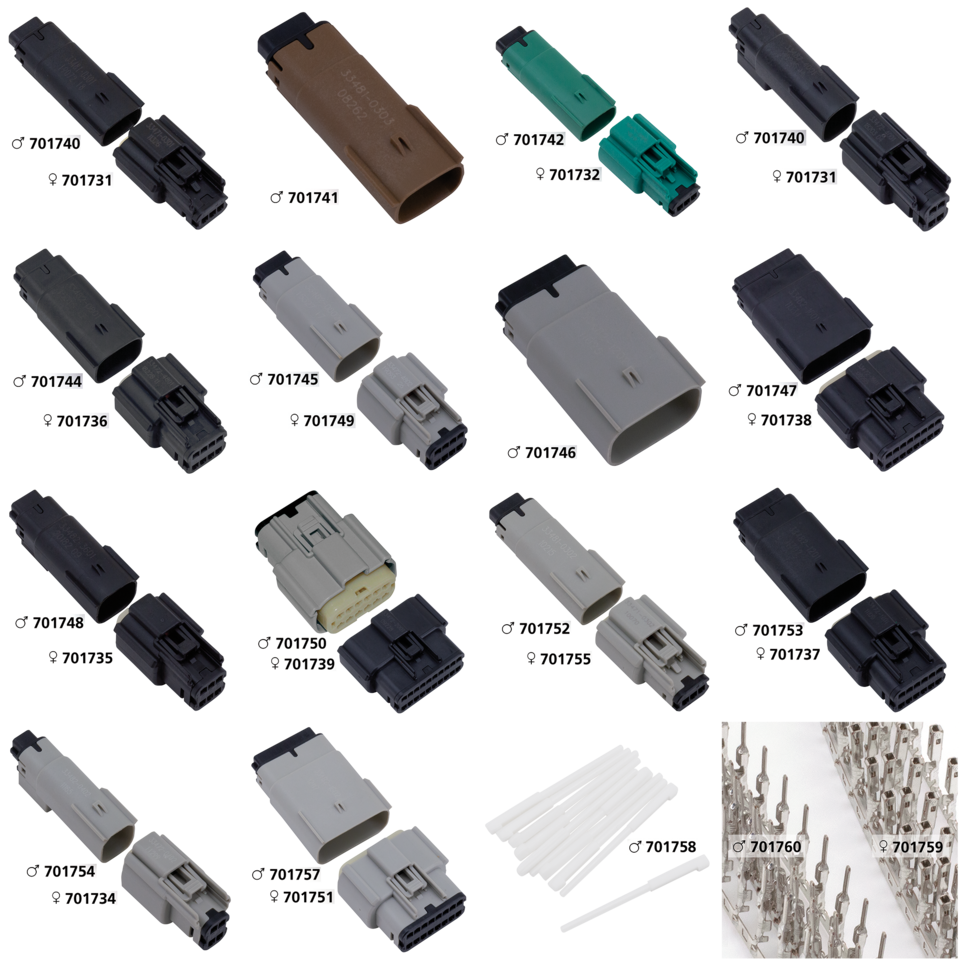 MOLEX MX-150 SERIES CONNECTORS