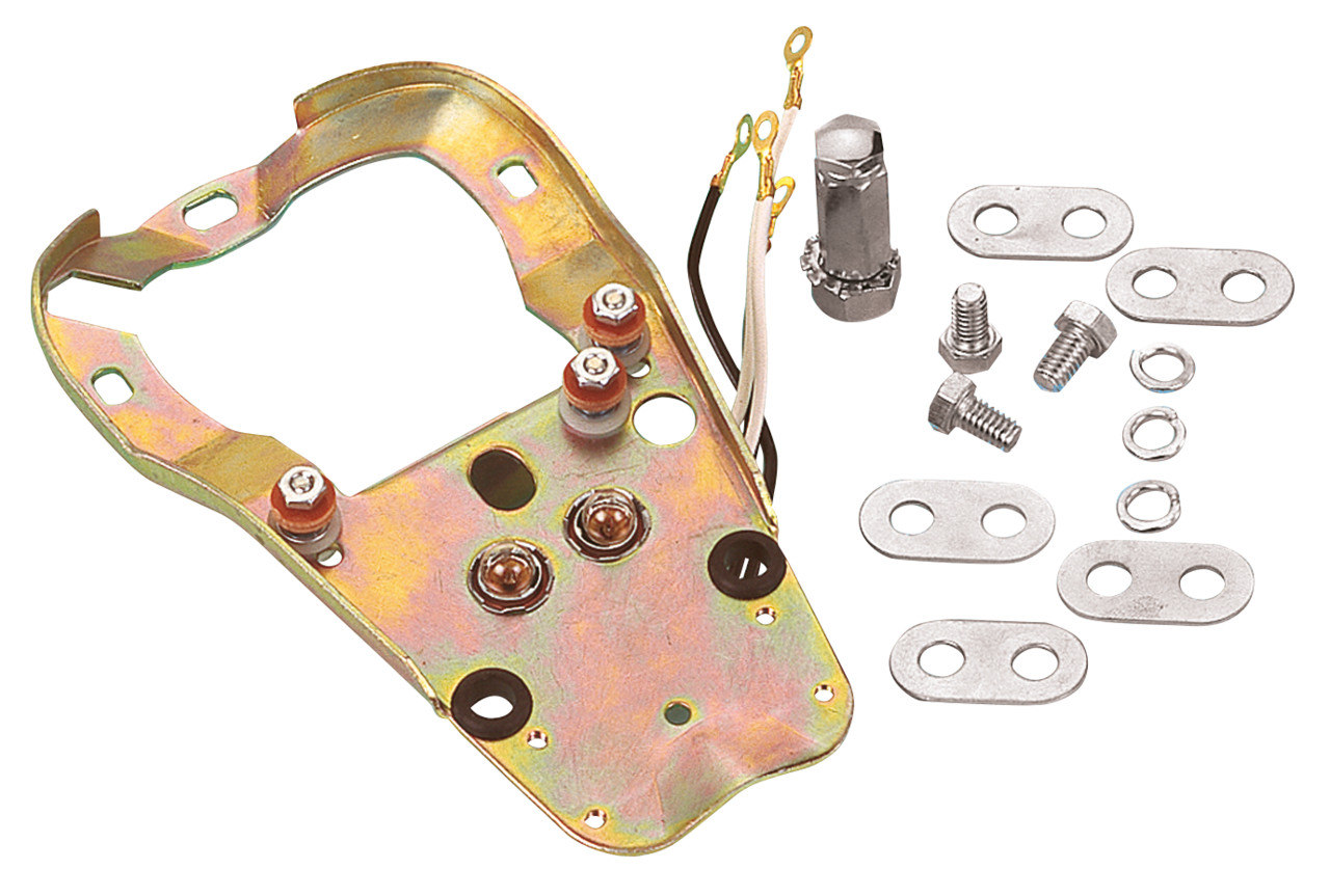INSTRUMENT PANEL 1947-1961 - GZP Base plate for 2 light dash. | Big Twin