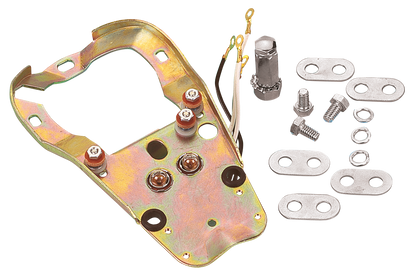 INSTRUMENT PANEL 1947-1961 - GZP Base plate for 2 light dash. | Big Twin