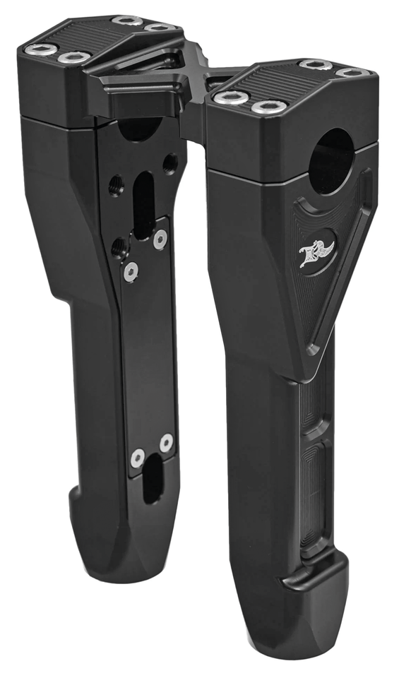 KEN'S FACTORY NEXT LEVEL RISERS FOR 1 1/8" HANDLEBARS | Big Twin | Dyna | FX | FXR | Softail | Sportster | Touring | Trike