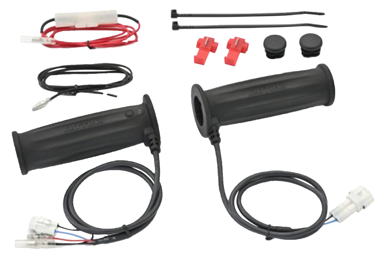 HEATED HANDLEBAR GRIPS FOR 22MM HANDLEBARS