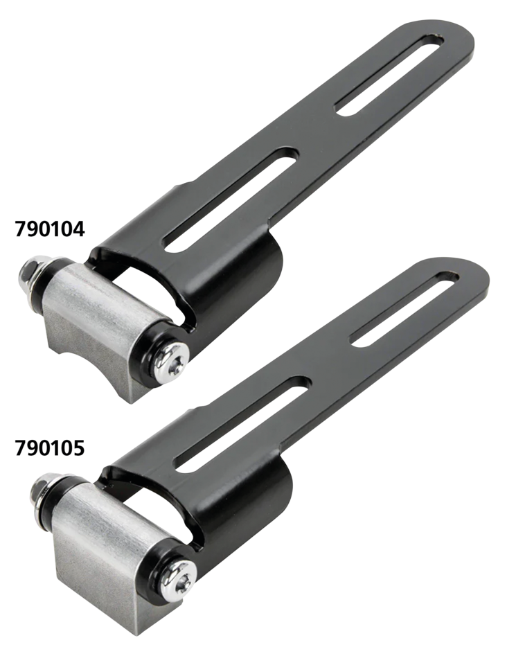 LOWBROW CUSTOMS FRONT HINGED UNIVERSAL SOLO SEAT MOUNTS