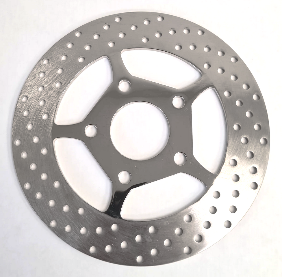 TOLLE CHROME FIVE SPOKE DISC ROTORS