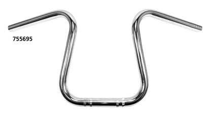 WESTLAND CUSTOMS ONE INCH DIAMETER BOBBER APE HANGERS | Big Twin | Dyna | FX | FXR | KH | Kingpin | KR | Servi-Car | Softail | Sportster | Touring | XR