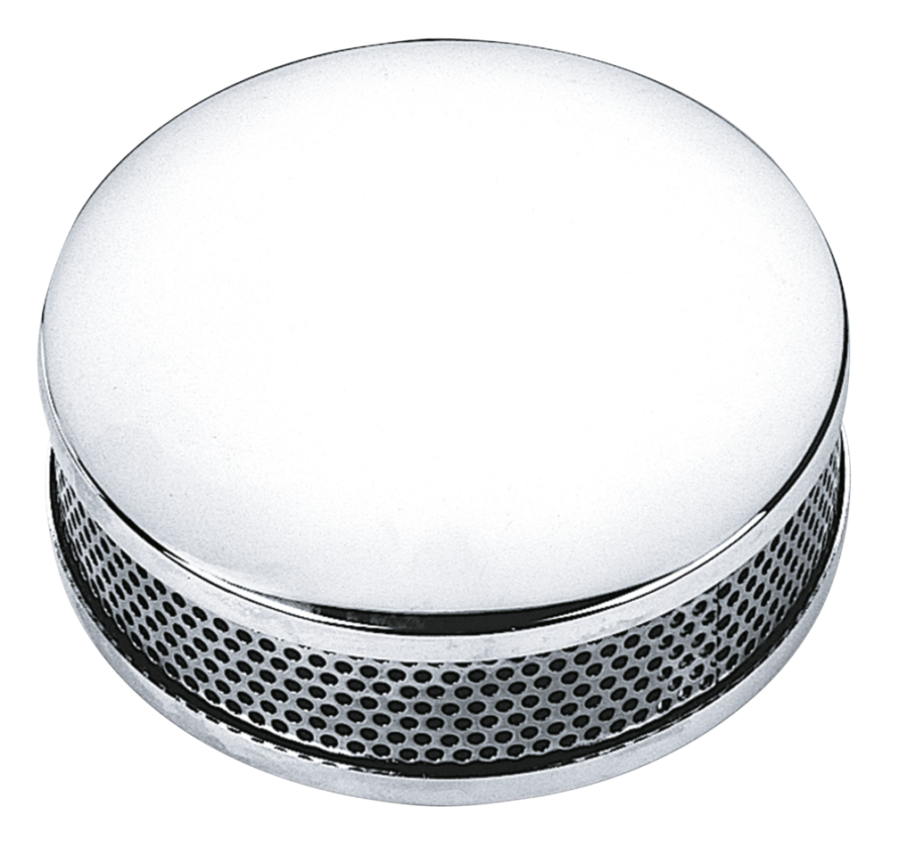 ROUND "DRAGON II" AIR CLEANER - Foam filter element only

Chrome plated, die-cast 5 1/2" (14 cm) round round style air cleaner. Fits Tillotson, Bendix/Zenith, S&amp;S Super B and Keihin "Butterfly" carburetor.