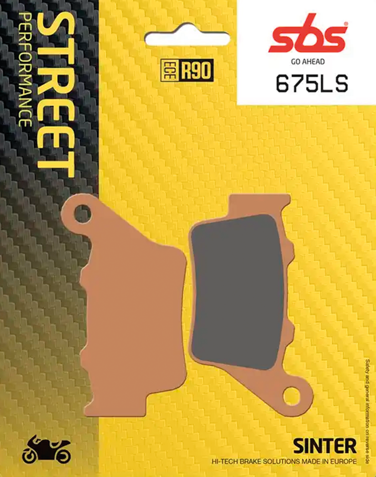 SBS REAR DISC BRAKE PADS | EV | FTR