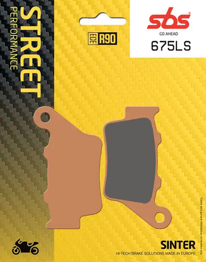 SBS REAR DISC BRAKE PADS | EV | FTR