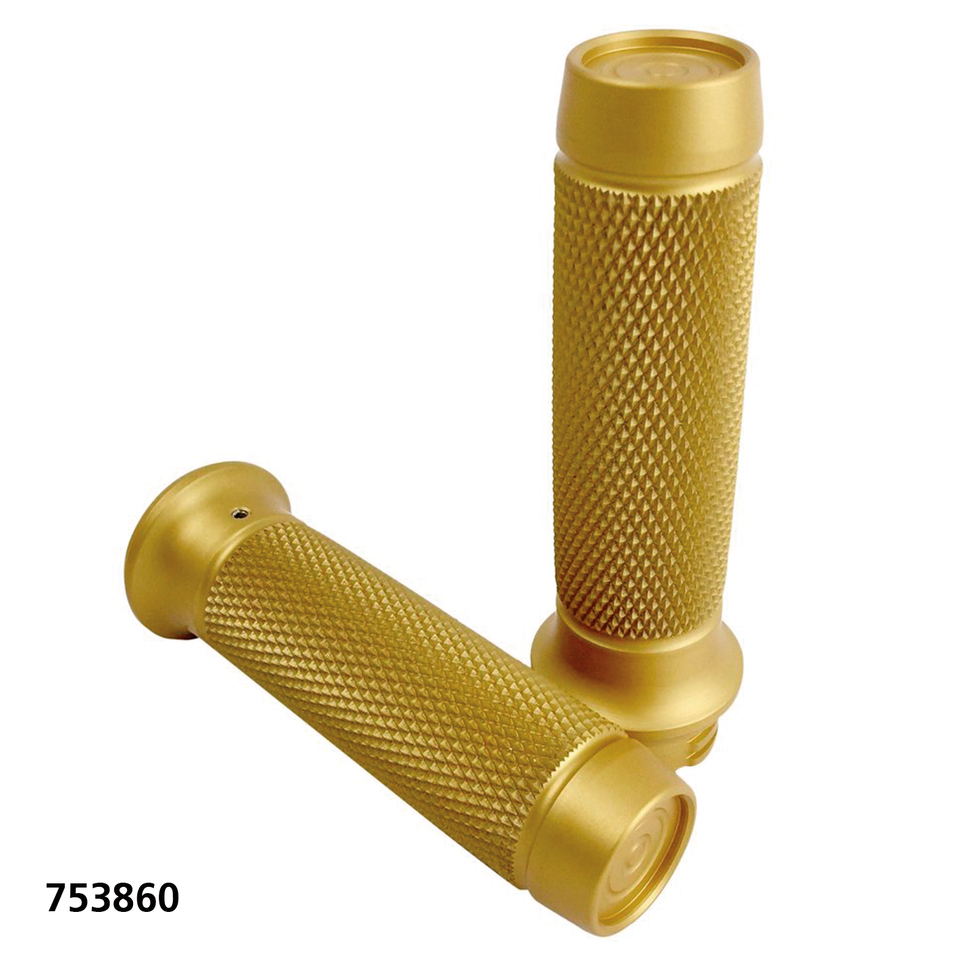 BRASS BALL CYCLES HANDLEBAR GRIP SETS | Big Twin | Dyna | FX | FXR | Softail | Sportster | Touring | Trike | V-Rod | XR