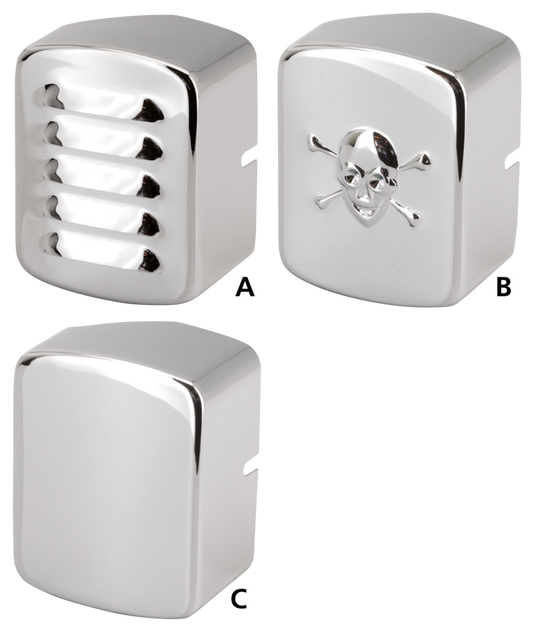 CHROME COIL COVERS | Big Twin | Softail