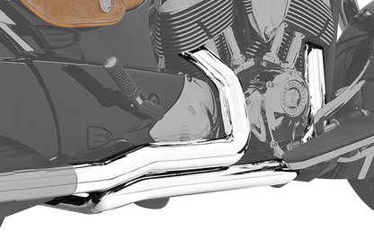 FREEDOM PERFORMANCE TRUE DUAL HEADERS FOR INDIAN | Chief | Chieftain | Roadmaster | Springfield