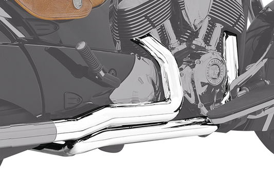 FREEDOM PERFORMANCE TRUE DUAL HEADERS FOR INDIAN | Chief | Chieftain | Roadmaster | Springfield
