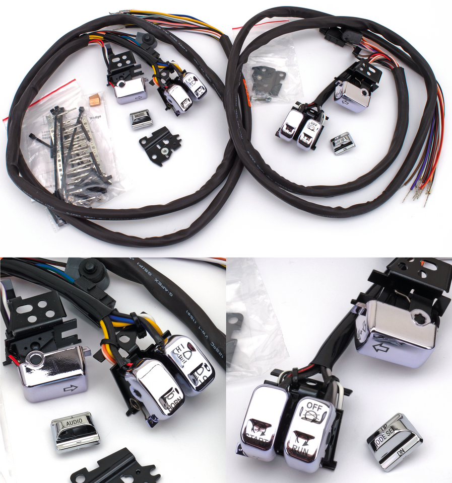 LED LIGHTED HANDLEBAR SWITCH KITS