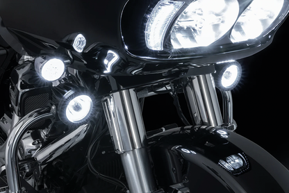 CIRO TAC-10 LIGHT CANNONS WITH HALO DAYTIME RUNNING LIGHTS | Touring | Trike