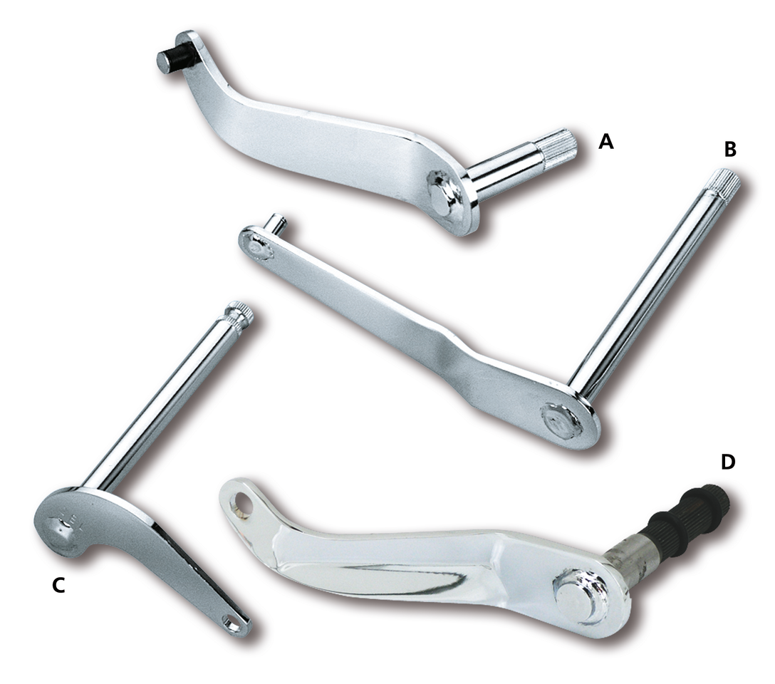 CHROME PLATED SHIFTER SHAFTS | Big Twin
