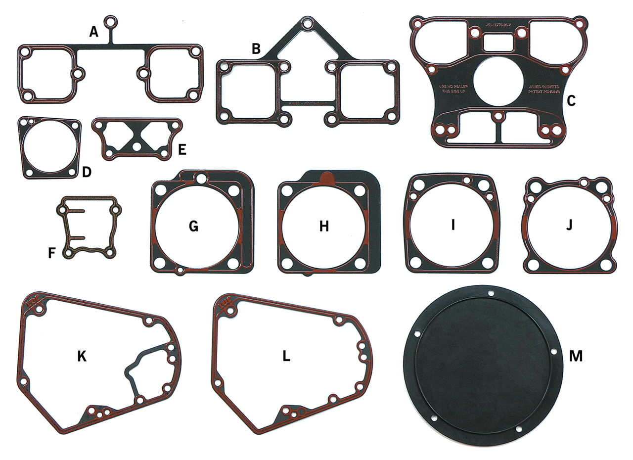 GASKETS, O-RINGS & SEALS FOR K, KH, XR & IRONHEAD SPORTSTER | Sportster