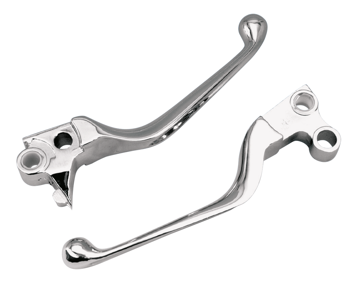 Fits 1982 thru 1995 Big Twin and Sportster models, Brake and clutch lever set
