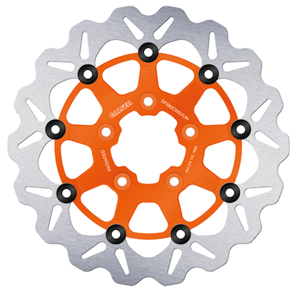 GALFER "BIG WAVE" FLOATING DISC BRAKE ROTORS | Dyna | Softail | Sportster | Touring