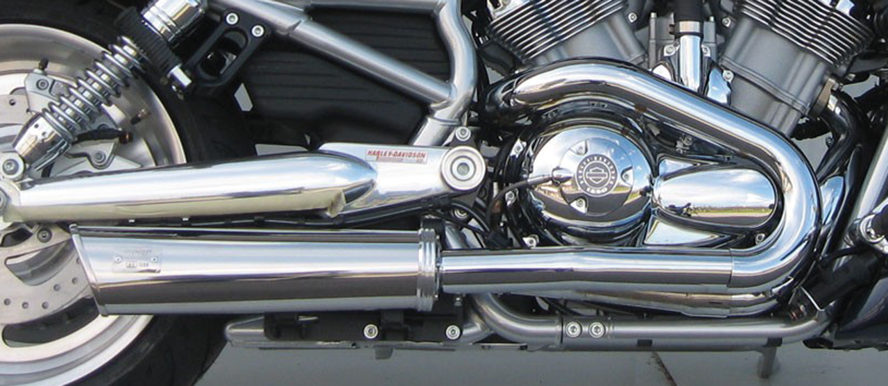 РЕГУЛЬОВАНІ ВИХЛОПНІ СИСТЕМИ MCJ ДЛЯ V-ROD | V-Rod 
