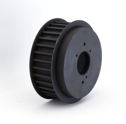 OFF-SET FINAL DRIVE PULLEYS