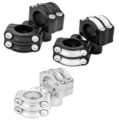 ROLAND SANDS NOSTALGIA 1" HANDLEBAR RISERS | Big Twin | Dyna | FX | FXR | Servi-Car | Softail | Sportster | Touring | Trike
