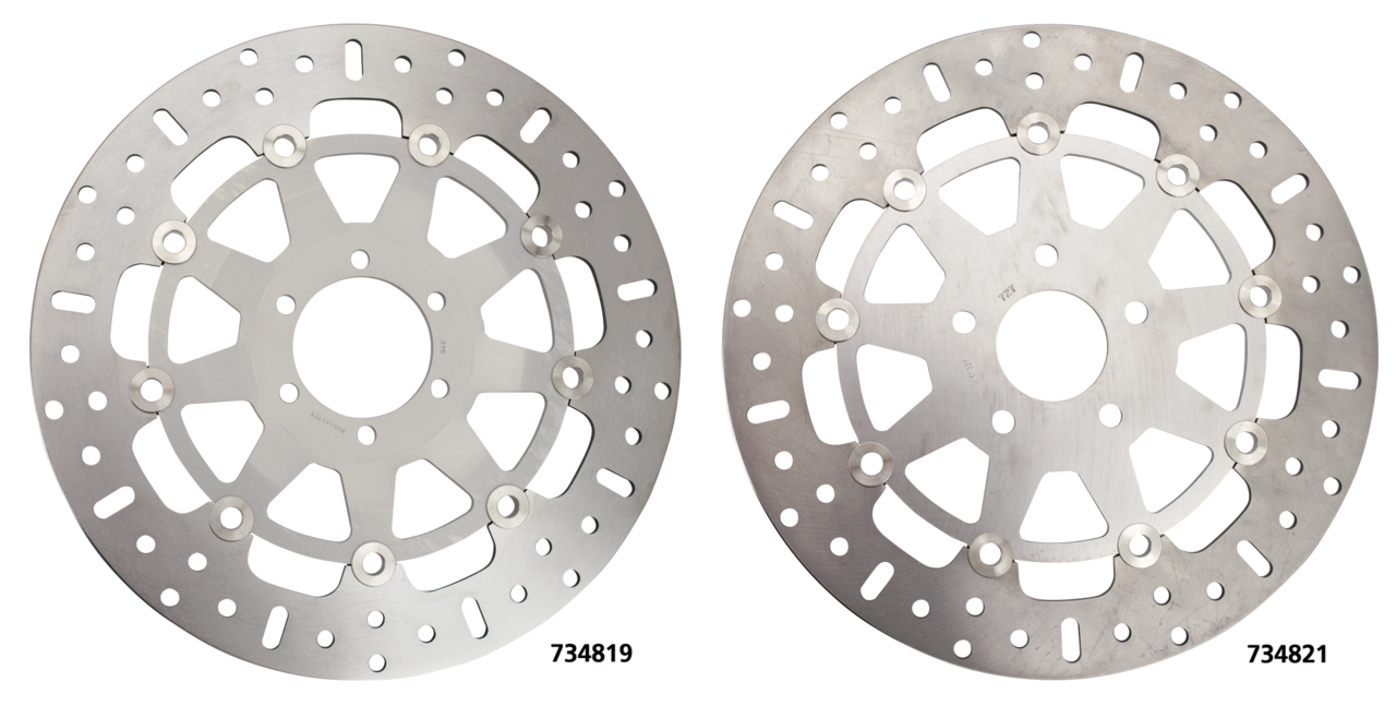 EBC DISC BRAKE ROTORS FOR VICTORY | Cross Roads | Cruiser | Hammer | Jackpot | Judge | Kingpin | Vegas