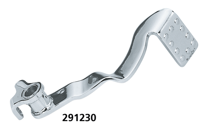 HYDRAULIC BRAKE PEDAL - Chrome rear brake pedal, Genuine Zodiac (OEM 42402-59)

Fits all Big Twin late 1959-1969. Chrome finish. | Big Twin