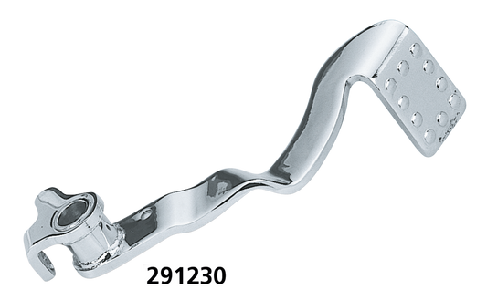 HYDRAULIC BRAKE PEDAL - Chrome rear brake pedal, Genuine Zodiac (OEM 42402-59)

Fits all Big Twin late 1959-1969. Chrome finish. | Big Twin