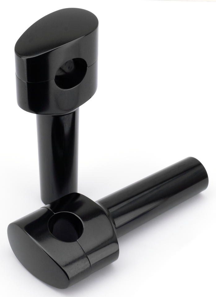 FUSION BILLET TAPERED OVAL HEAD RISERS | Big Twin | Dyna | FX | FXR | Servi-Car | Softail | Sportster | Touring | Trike